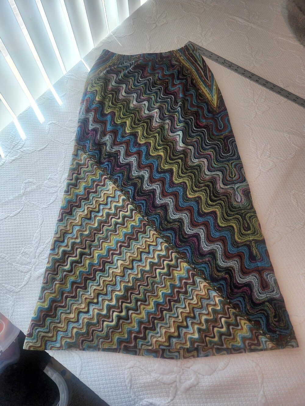 Missoni Multicolor Zigzag Midi Skirt